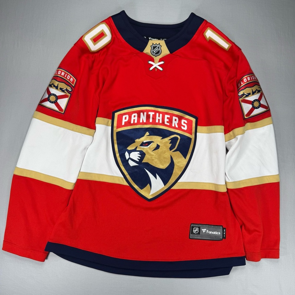 Florida Panthers Anthony Duclair #10 NHL Fanatics Breakaway Jersey Men’s Medium